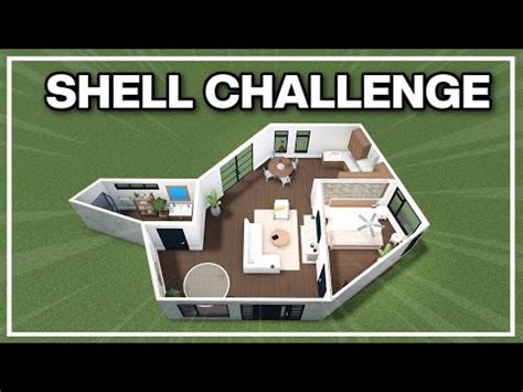Bloxburg Shell Challenge With Buildsbyb Youtube