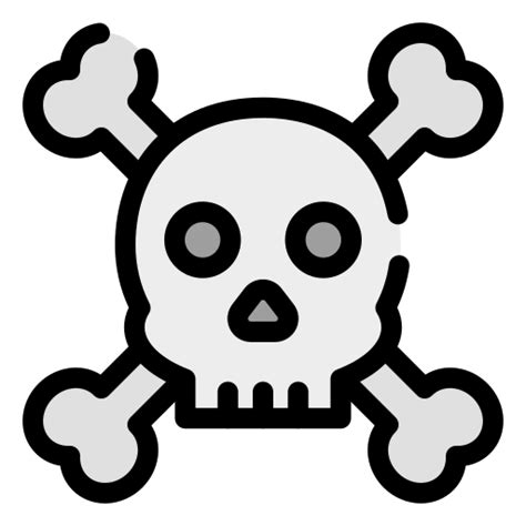 Skull and bones - Free shapes and symbols icons