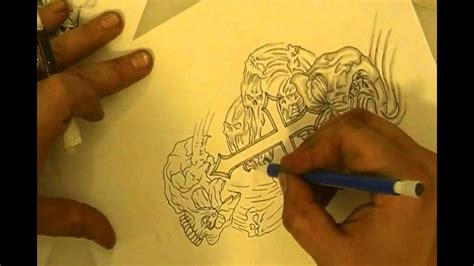 How To Shade A Drawing For Tattoo Youtube