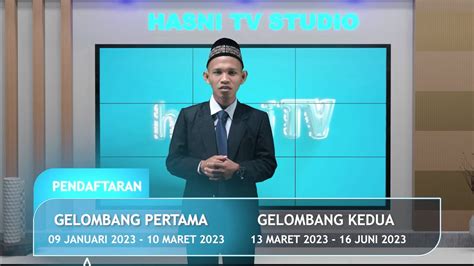 Telah Dibuka Penerimaan Santri Baru Hasni Islamic Boarding School