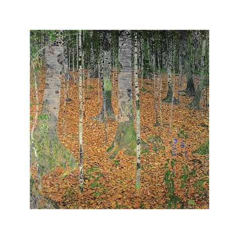 Gustav Klimt - the Birch Forest