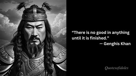 Genghis Khan Quotes Quotesofidols