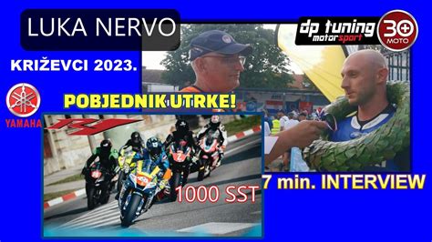 Luka Nervo 2023 KriŽevci⏪pobjednik Na Yamahi R1 Klasa 1000 Sst