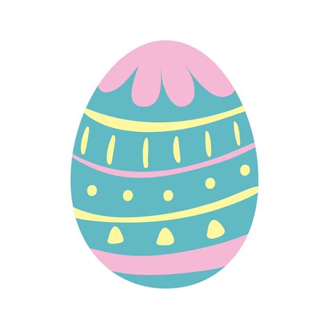Easter Cute Painted Egg 11419620 PNG