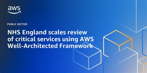 NHS England Is Scaling Up Assessment Of Critical Services Using The AWS