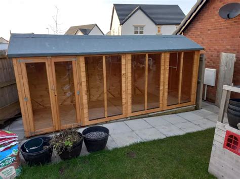 Power X Tongue And Groove Timber Summerhouse Shedmaster Uk