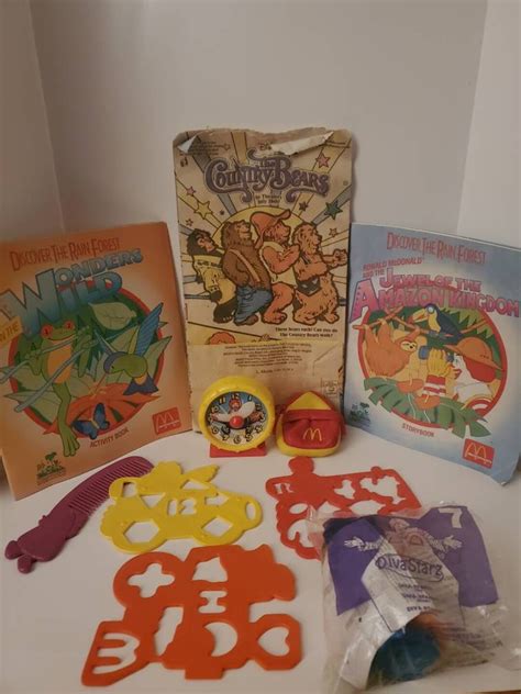 Vintage Mcdonald's Happy Meal Toys Random Lot of 90s 2000s Toys - Etsy