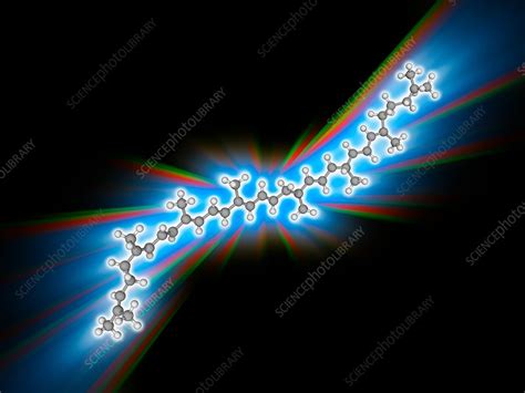 Lycopene Organic Compound Molecule Stock Image F Science