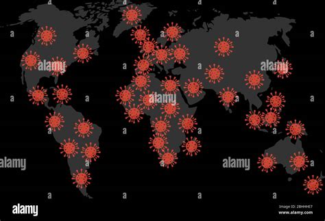 Globale Verbreitung Der Grafischen Karte F R Pandemien Ausbruch