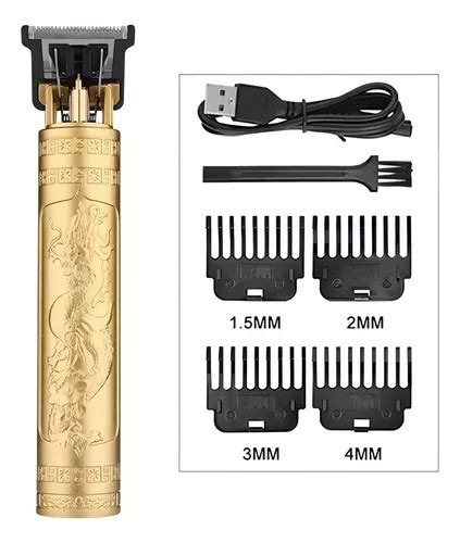 Maquina T Dragon Retro Ultra Afiado Barba Profissional Gold Mercadolivre