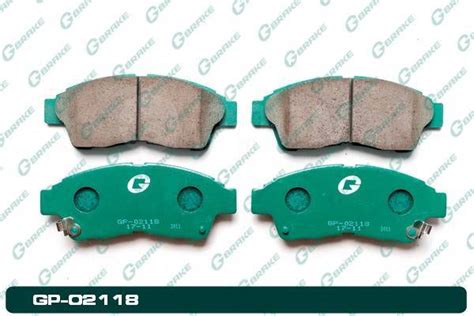 Купить Колодки тормозные GP02118 G-brake GP02118 в Находке по цене: 2 ...