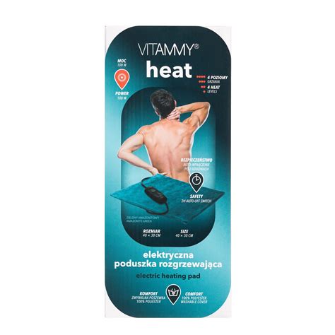 Perna Cu Incalzire Electrica Vitammy Heat Jy Amazonite Pentru