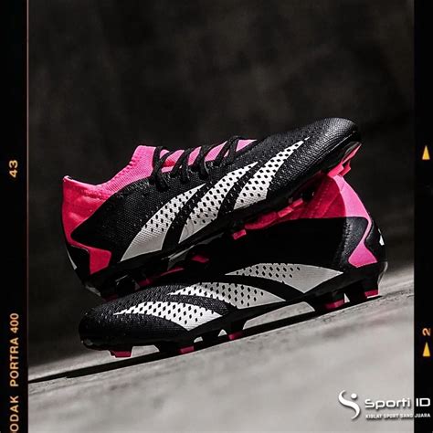 Jual Sepatu Bola Adidas Predator Accuracy 3 FG Black White Pink