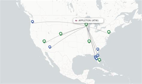 Allegiant Air Flights From Appleton Atw Flightsfrom