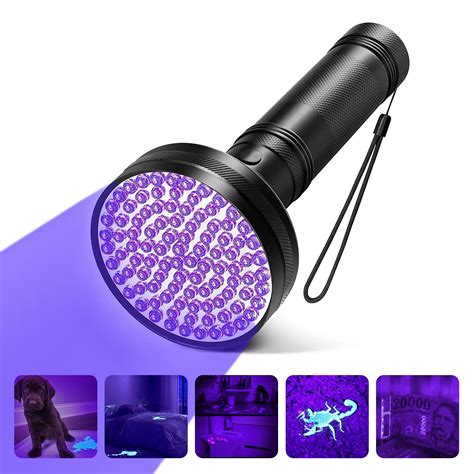 Ticoze Uv Flashlight Black Light Led Nm Ultraviolet