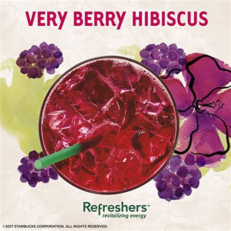 Starbucks Via Instant Coffee Very Berry Hibiscus Refresher Count