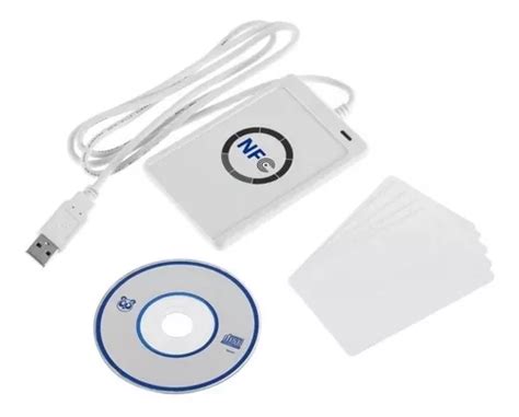 Lector Grabador Usb Smart Card Rfid Nfc Iso Iec Acr U Cuotas