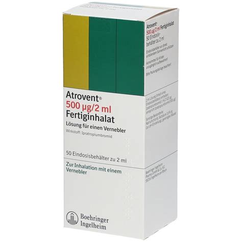 Atrovent Ug Ml Fertiginhalat X Ml Mit Dem E Rezept Kaufen