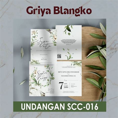 Jual Blangko Undangan Griya Blangko Scc Shopee Indonesia