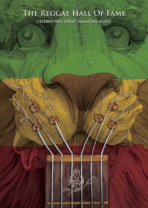 " The Reggae Hall Of Fame " poster on Behance