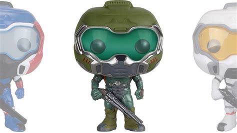 All the Funko POP Doom figures