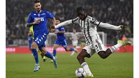 Serie A 2022 23 Adrien Rabiot Weston McKennie Moise Kean Score As