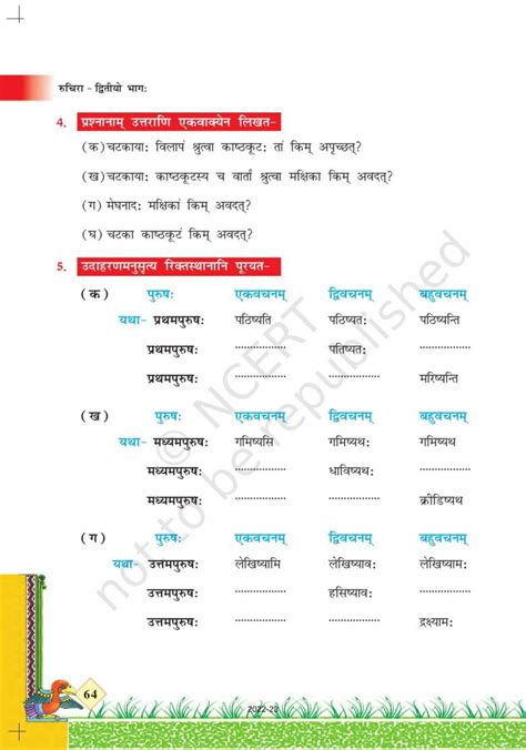 Ncert Book For Class 7 Sanskrit Chapter 11 समवाये ही दुर्जय Indcareer Schools