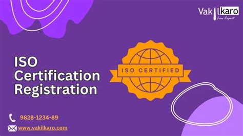 Iso Certification Registration Services At Rs Certificate In