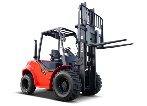 Heli Rough Terrain Wheel Drive Forklift T T Jb Forktrucks