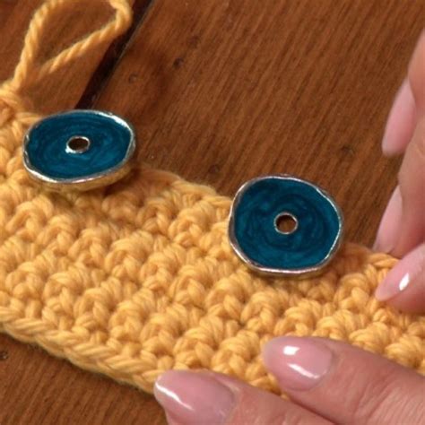 Adding Buttons To Crochet 7 Tips On Bluprint Crochet Buttons Diy