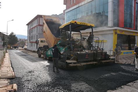 Minare I Sa R Ve Eyhali Mahallerinde Bin Ton Asfalt Al Mas