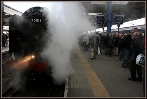 Britannia Class 7 70013 Oliver Cromwell British Railway Flickr