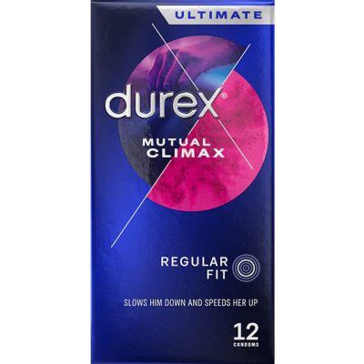 Durex Mutual Climax Delay Textured Condoms Durex Performax Intense 12