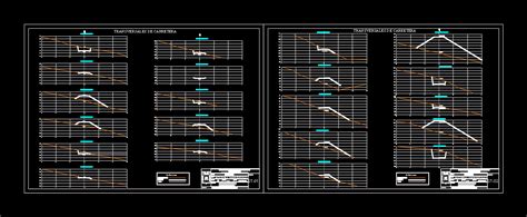 Secciones Transversales En DWG 160 69 KB Librería CAD