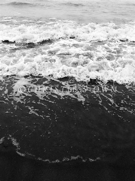 Black and White Waves, Ocean Photography, Waves, Hilton Head, South ...