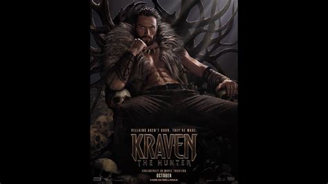 Kraven The Hunter Official Trailer Youtube