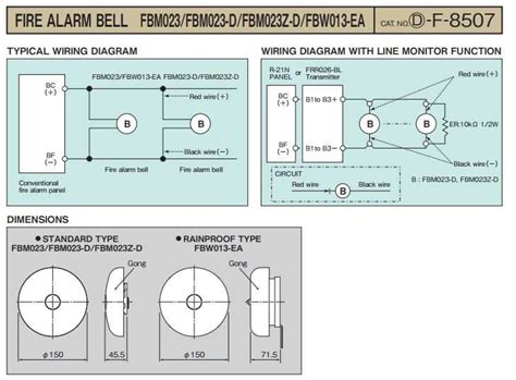 Wiring Diagram For Fire Alarm Bell