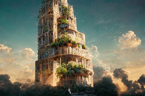 Gardens of Babylon and Ziggurat | Behance