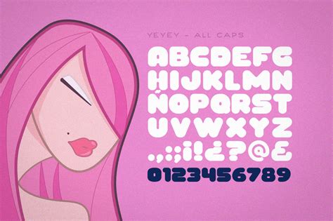 Yeyey Kawaii Font Behance