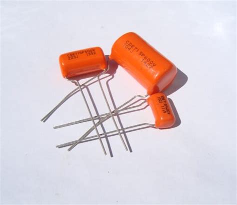 Sprague Orange Drop Capacitors | Time Travel Audio, Vintage Audio ...