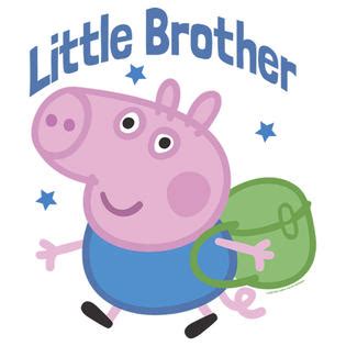 Nickelodeon Boy's Peppa Pig George Little Brother Graphic Tee