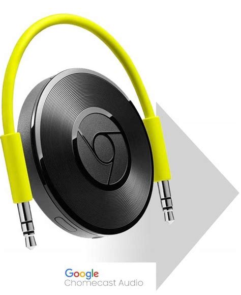Купить Передатчик звука GOOGLE CHROMECAST AUDIO: отзывы, фото и ...