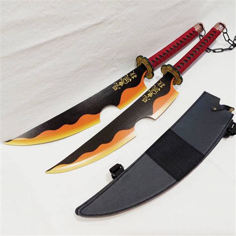 Par De Espadas Tengen Uzui Katanas Metalicas Demon Slayer