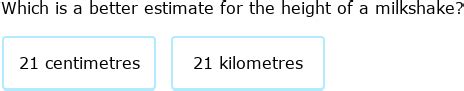 IXL Choose The Appropriate Metric Unit Of Measure Year 5 Maths Practice