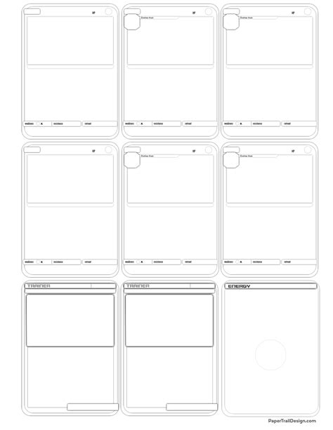 Pokemon Card Maker Free Printable