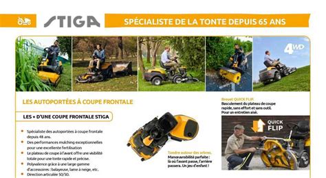 Promo Les Autoportées à Coupe Frontale Stiga chez Rural Master