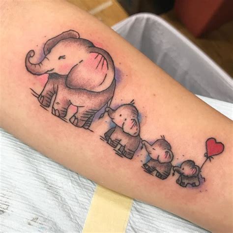 The Meaning And Significance Of Elephant Mom Tattoo A Symbol Of