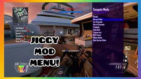 Black Ops 2 How To Get Jiggy Mod Menu Infection Mod Xbox One Xbox 360 Youtube