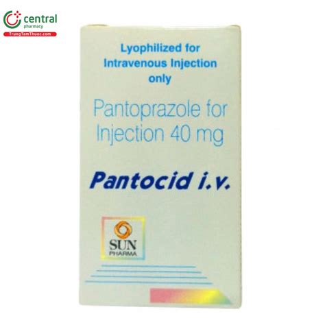 Thuốc Pantocid I.V Sun Pharma điều trị viêm thực quản trào ngược