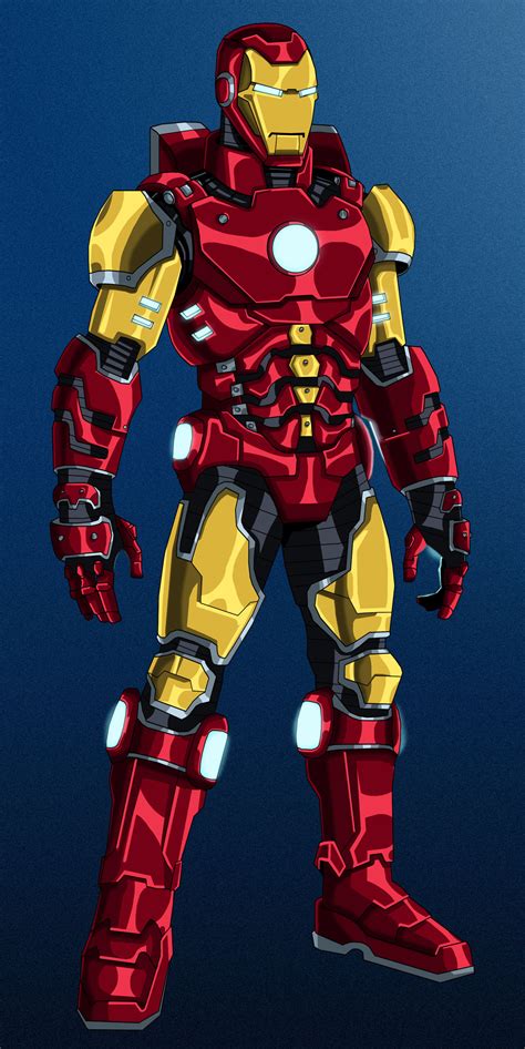 Iron Man Classic My Redesign By Soyelmejor999 On Deviantart